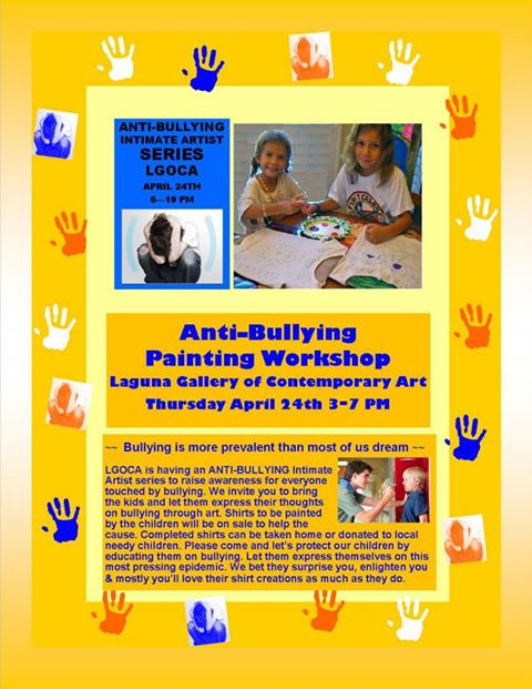 Anti-Bullying painting Workshop for Children, Art Event in Orange County